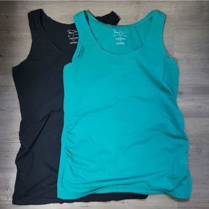 Bump start by motherhood maternity ruched tank top